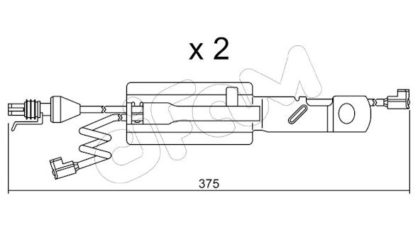 CIFAM SENSORE P.FRENO