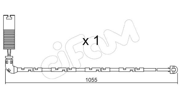 CIFAM SENSORE P.FRENO