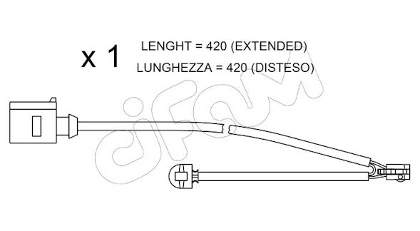 CIFAM SENSORE P.FRENO