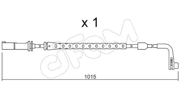 CIFAM SENSORE P.FRENO