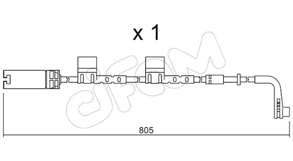 CIFAM SENSORE P.FRENO