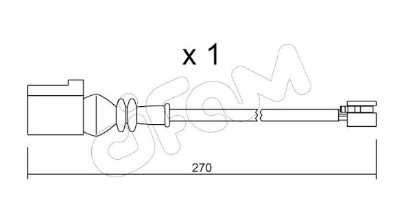 CIFAM SENSORE P.FRENO