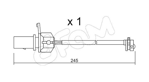 CIFAM SENSORE P.FRENO