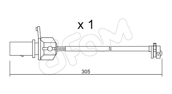 CIFAM SENSORE P.FRENO