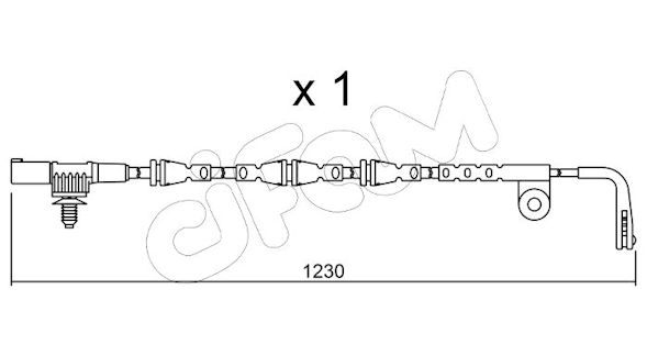 CIFAM SENSORE P.FRENO