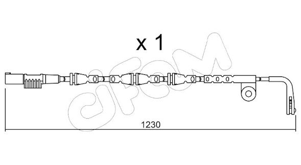 CIFAM SENSORE P.FRENO