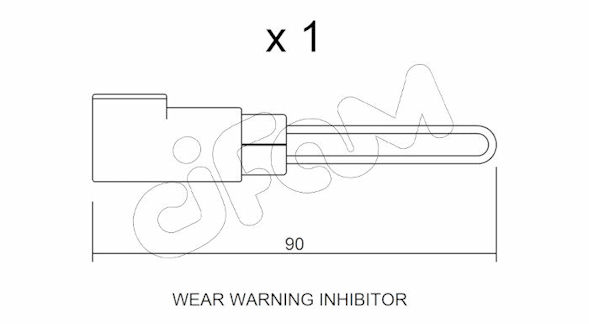 CIFAM SENSORE P.FRENO
