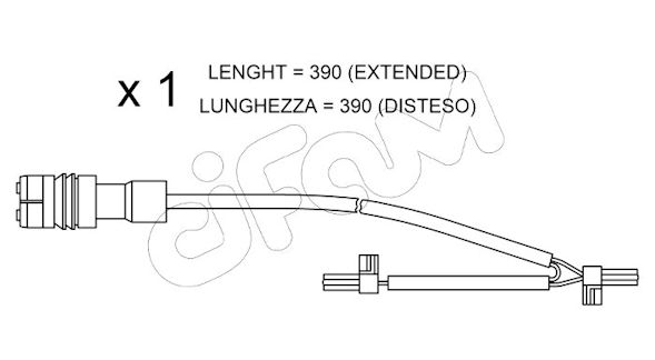 CIFAM SENSORE P.FRENO
