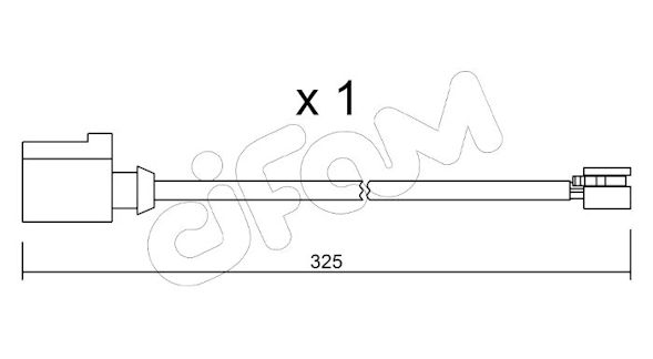 CIFAM SENSORE P.FRENO