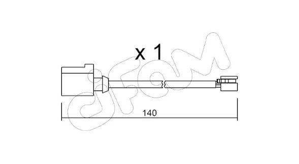 CIFAM SENSORE P.FRENO