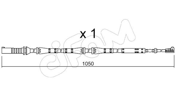 CIFAM SENSORE P.FRENO