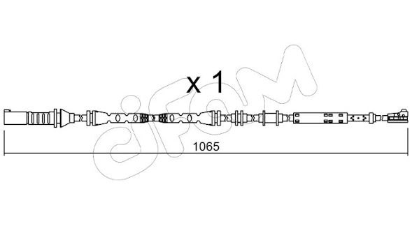 CIFAM SENSORE P.FRENO