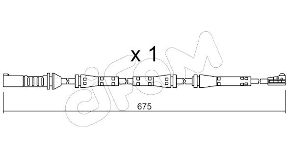 CIFAM SENSORE P.FRENO