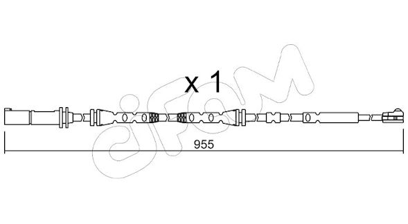 CIFAM SENSORE P.FRENO