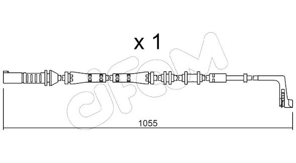CIFAM SENSORE P.FRENO