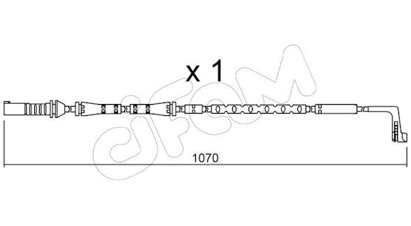 CIFAM SENSORE P.FRENO