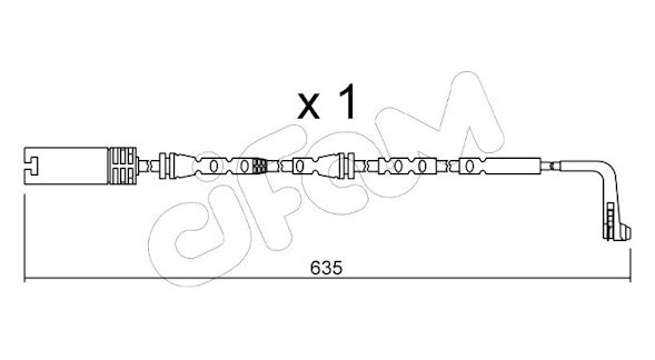 CIFAM SENSORE P.FRENO