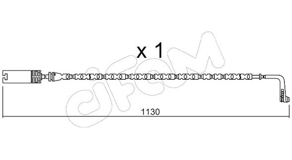 CIFAM SENSORE P.FRENO