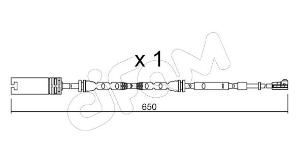CIFAM SENSORE P.FRENO