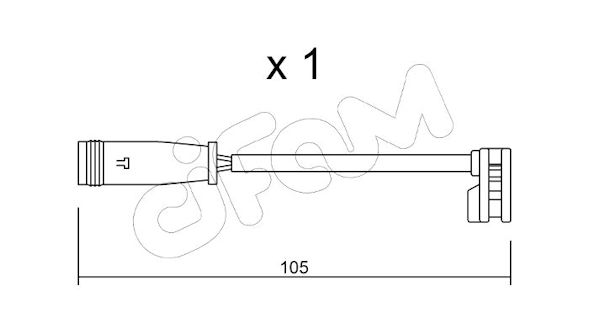 CIFAM SENSORE P.FRENO