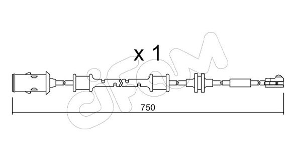 CIFAM SENSORE P.FRENO