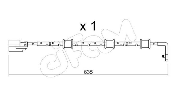 CIFAM SENSORE P.FRENO