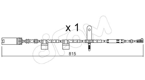 CIFAM SENSORE P.FRENO