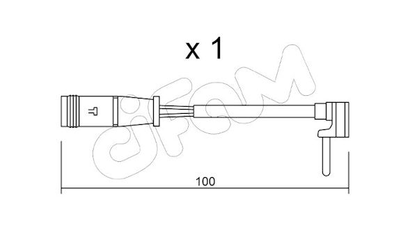 CIFAM SENSORE P.FRENO