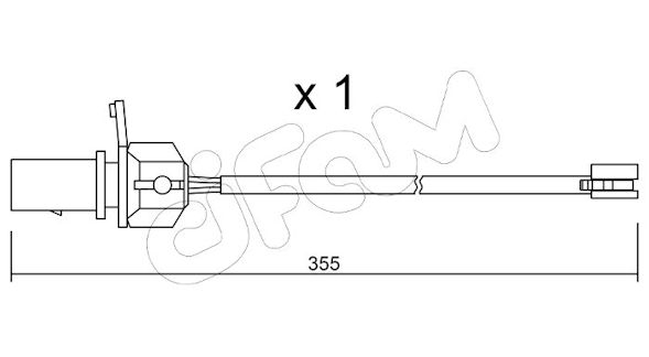 CIFAM SENSORE P.FRENO