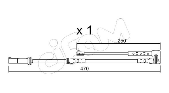 CIFAM SENSORE P.FRENO