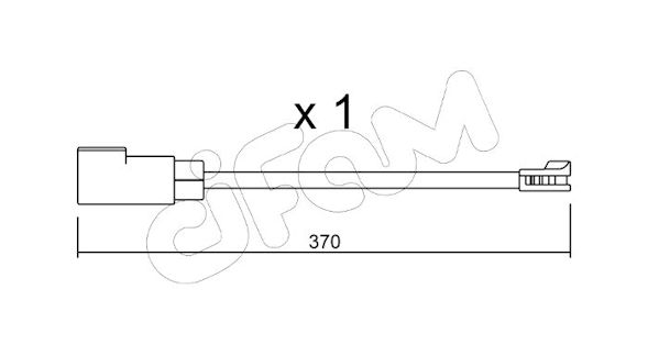 CIFAM SENSORE P.FRENO