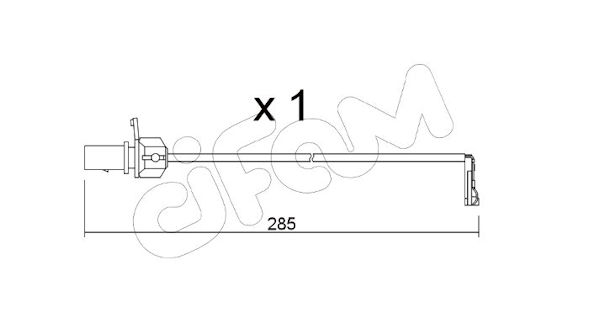 CIFAM SENSORE P.FRENO