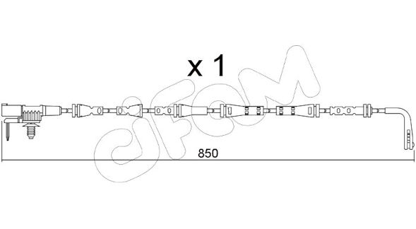 CIFAM SENSORE P.FRENO