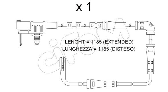 CIFAM SENSORE P.FRENO