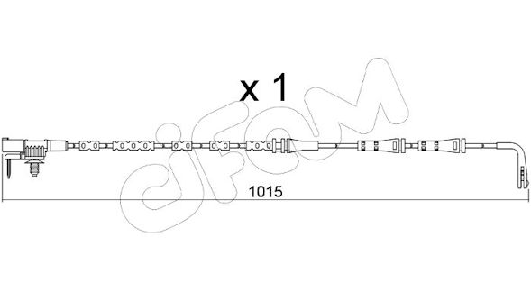 CIFAM SENSORE P.FRENO