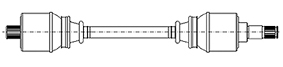 Albero motore/semiasse CIFAM 655-092