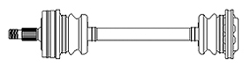 Albero motore/semiasse CIFAM 655-214