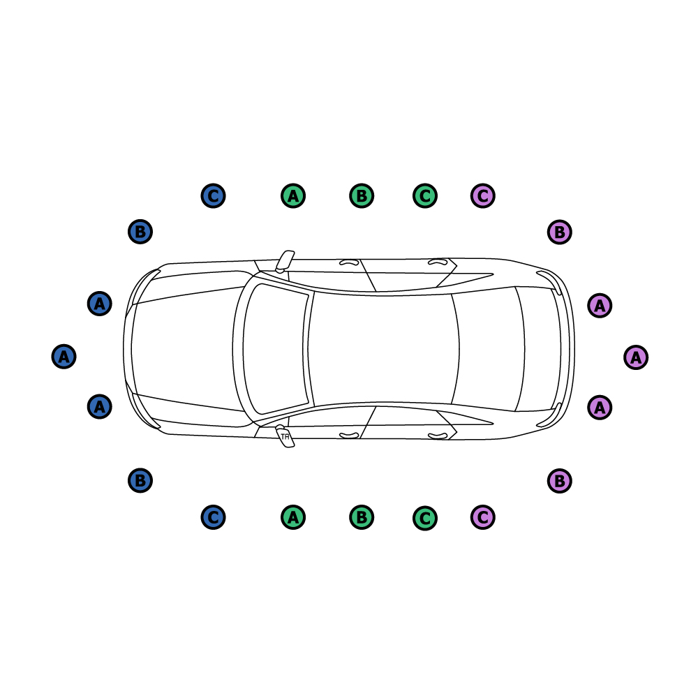 SENSORE PARCHEGGIO