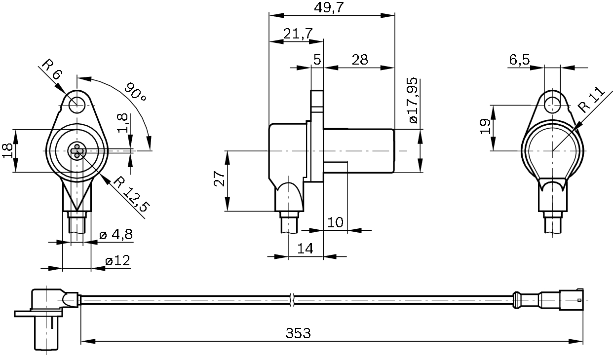 SENSORE, N- GIRI RUOTA