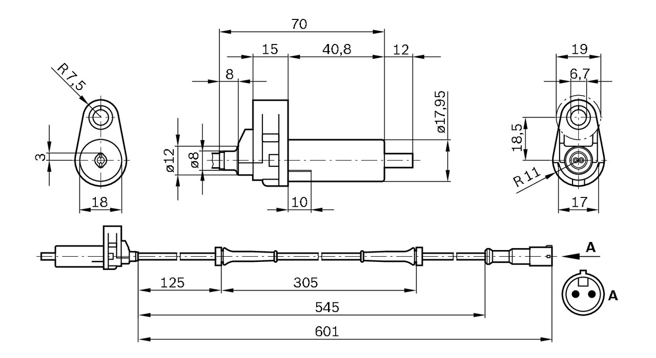 SENSORE, N- GIRI RUOTA