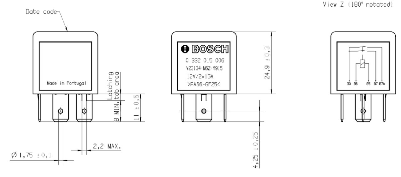 BOSCH RELE ........