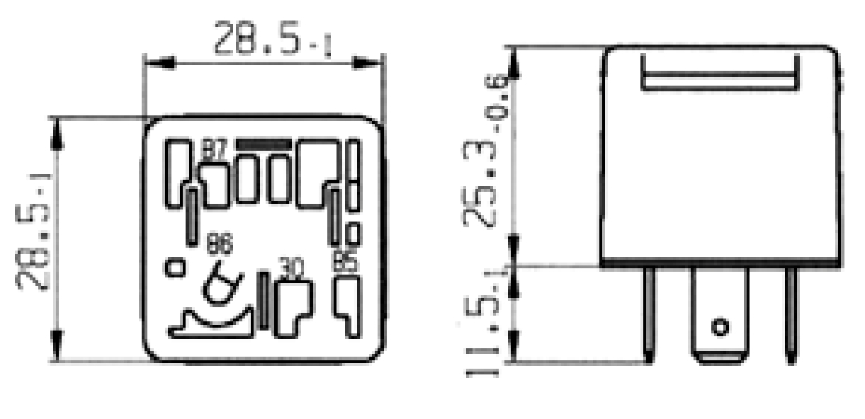 BOSCH MINI RELE