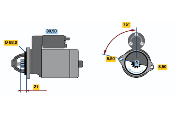 MOTORINO DI AVVIAMENTO
