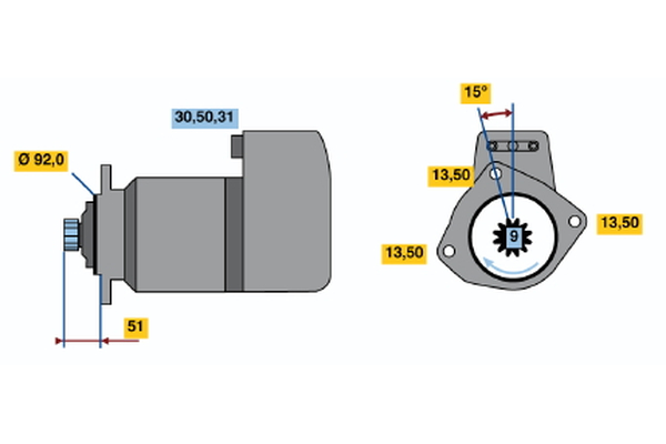 MOTORINO DI AVVIAMENTO