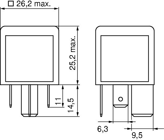 BOSCH MINI RELE FORD