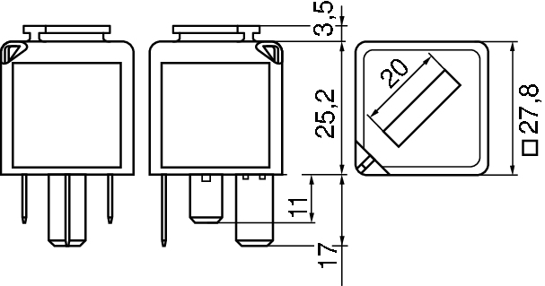 BOSCH MINI RELE