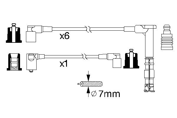 BOSCH KIT CAVI D