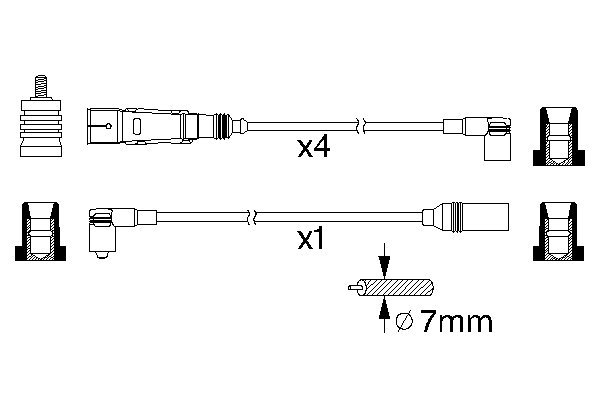 BOSCH KIT CAVI D