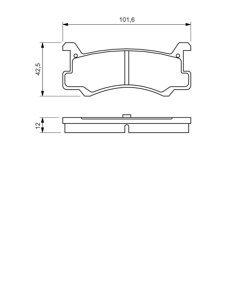 Pastiglie freno BOSCH 0986460080