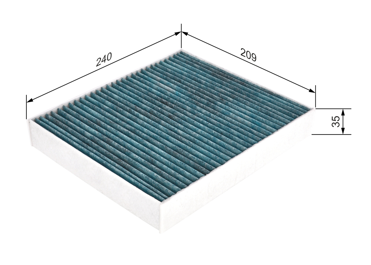 Filtro antipolline - Filtro abitacolo - Filtro aria condizionata